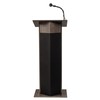 Oklahoma Sound Oklahoma Sound Power Plus Lectern and Rechargeable Battery, Ribbonwood M111PLS-RW